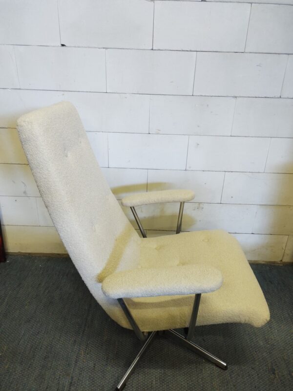 Goldsiegel draaifauteuil met nieuwe bekleding - Afbeelding 3