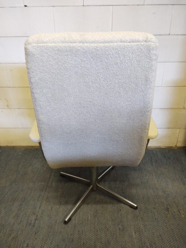 Goldsiegel draaifauteuil met nieuwe bekleding - Afbeelding 4