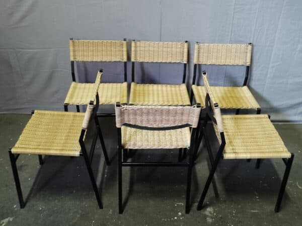 Set van zes eetkamerstoelen 't Spectrum SE05 Martin Visser - Afbeelding 2