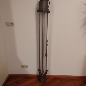 Industriële TL lamp Typ 38 van Paul Mrosek KG Wittenberg