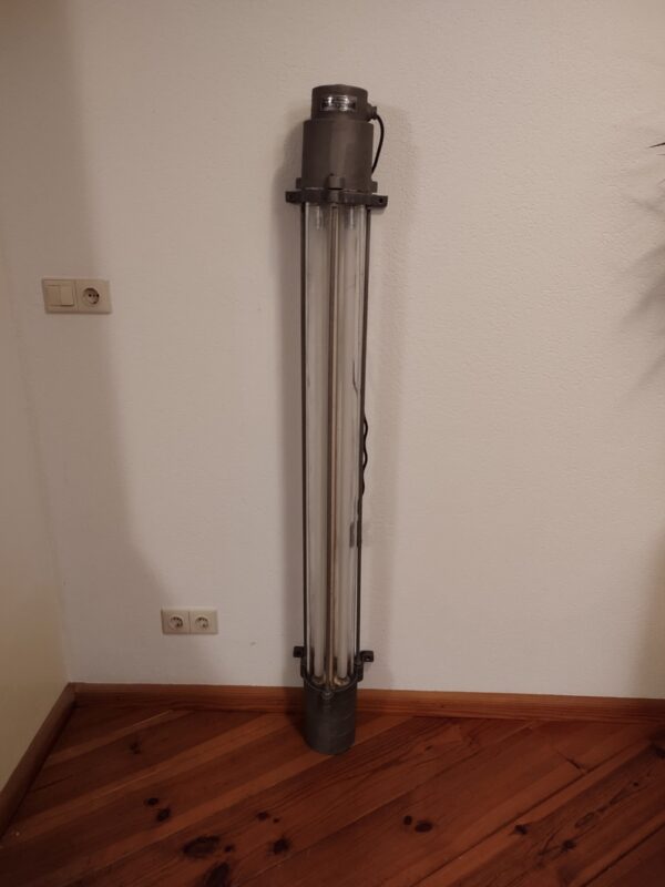 Industriële TL lamp Typ 38 van Paul Mrosek KG Wittenberg