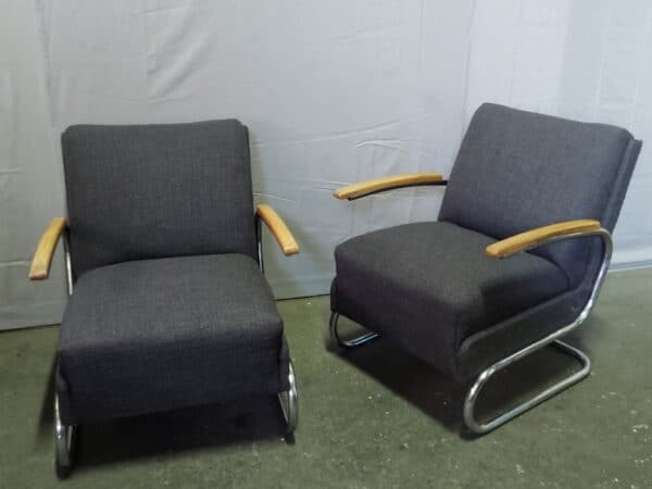 W.H. Gispen voor Mücke Melder fauteuils model S411 - Afbeelding 3