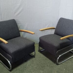 W.H. Gispen voor Mücke Melder fauteuils model S411