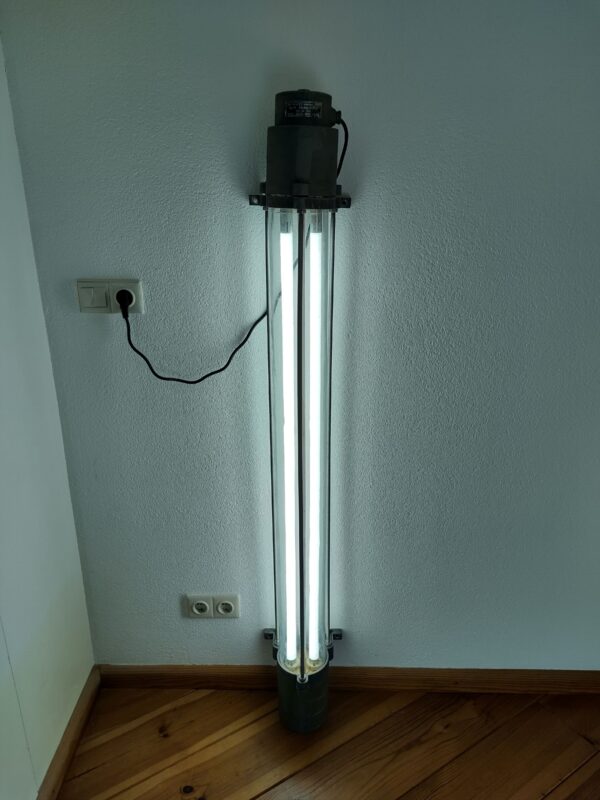 Industriële TL lamp Typ 38 van Paul Mrosek KG Wittenberg - Afbeelding 2