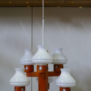 Vitrika hanglamp jaren 70 Deens design