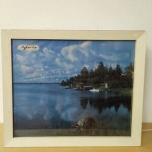 Vintage reclamelichtbak voor Agfacolor film