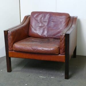 Fauteuil door Poul Volther voor Erik Jørgensen