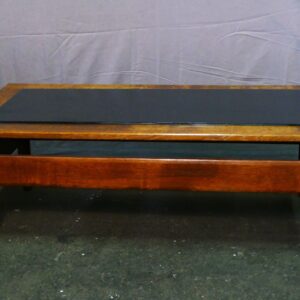 Salontafel Topform eiken en Belgisch hardsteen