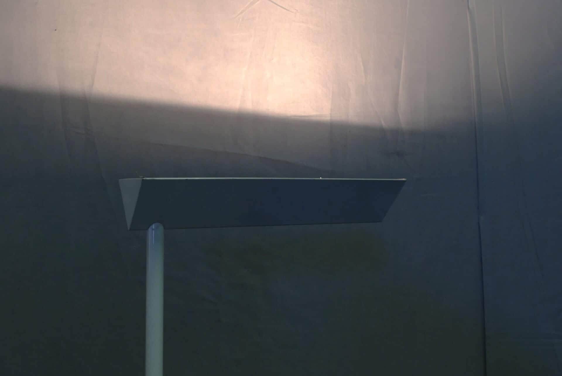 Witte stalen vloerlamp SCE France - Afbeelding 4