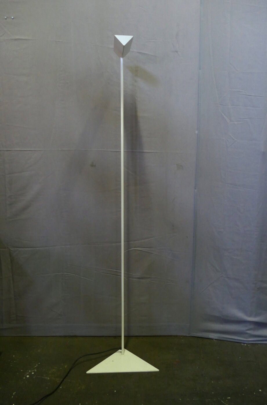 Witte stalen vloerlamp SCE France - Afbeelding 7